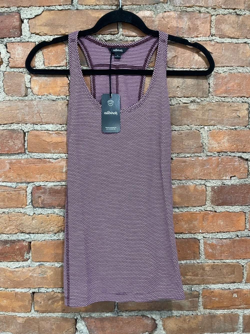 NWT allbirds Purple Natural Run Tank | Size M | Cute Athletic Tank